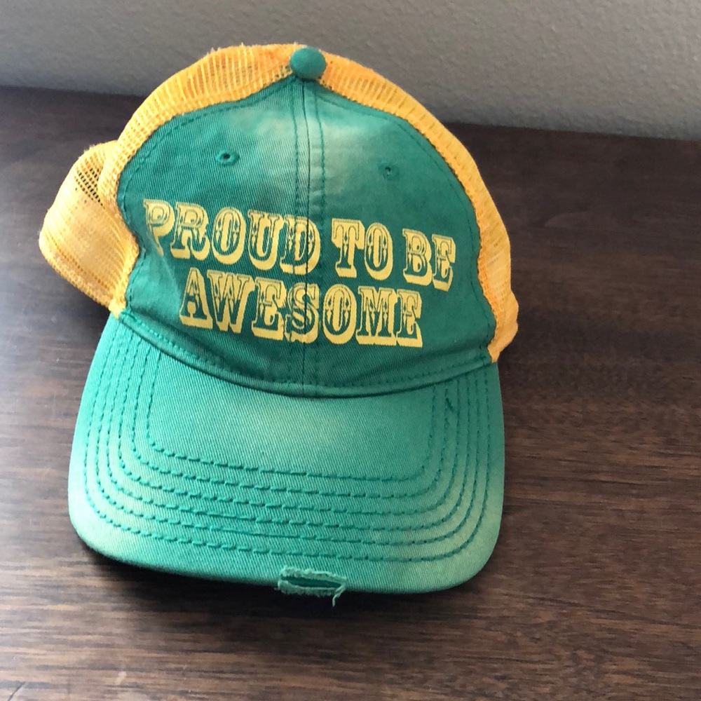 Proud to be Awesome trucker hat